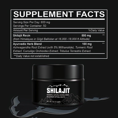 WellVana™Gold Grade Pure Shilajit