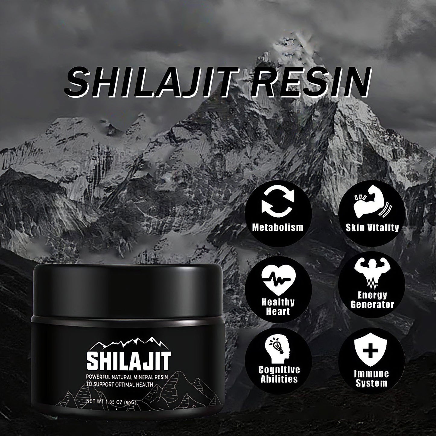 WellVana™Gold Grade Pure Shilajit